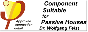 Component suitable for Passive Houses Dr. Wolfgang Feist
